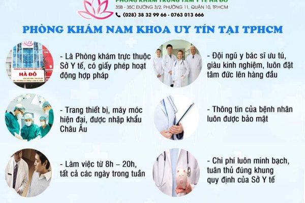 Hà Đô – Phòng khám trung tâm y tế nam khoa chất lượng cao TPHCM